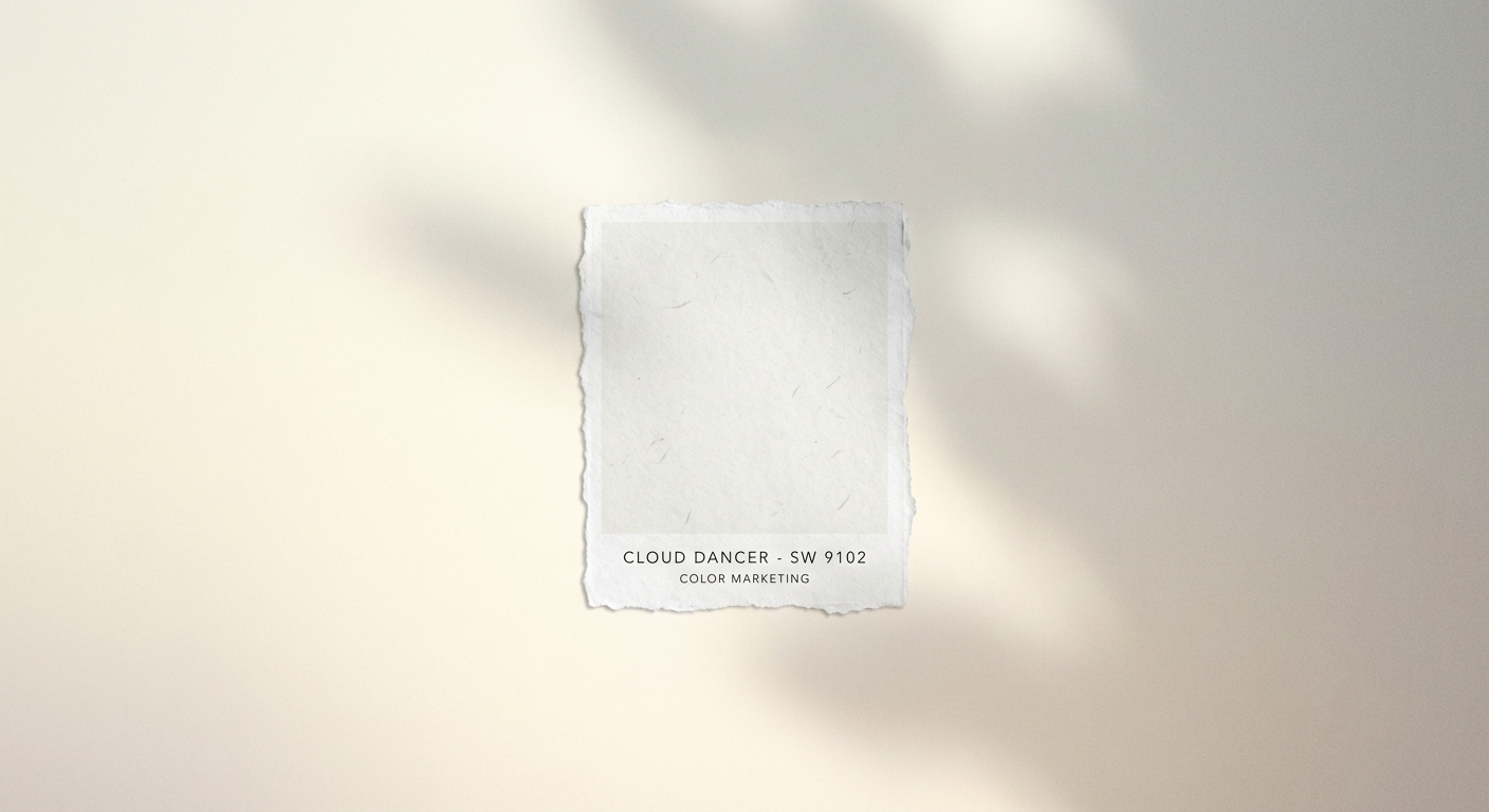 Pantone's 2026 Color of the Year Is White: What 'Cloud Dancer' Says About Where We're Headed