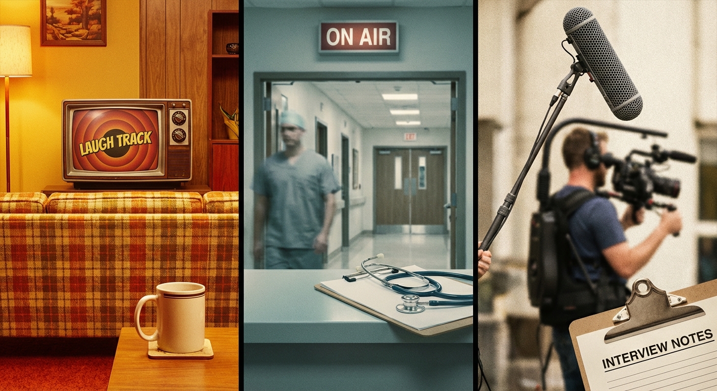 Split image showing classic TV shows returning in 2026