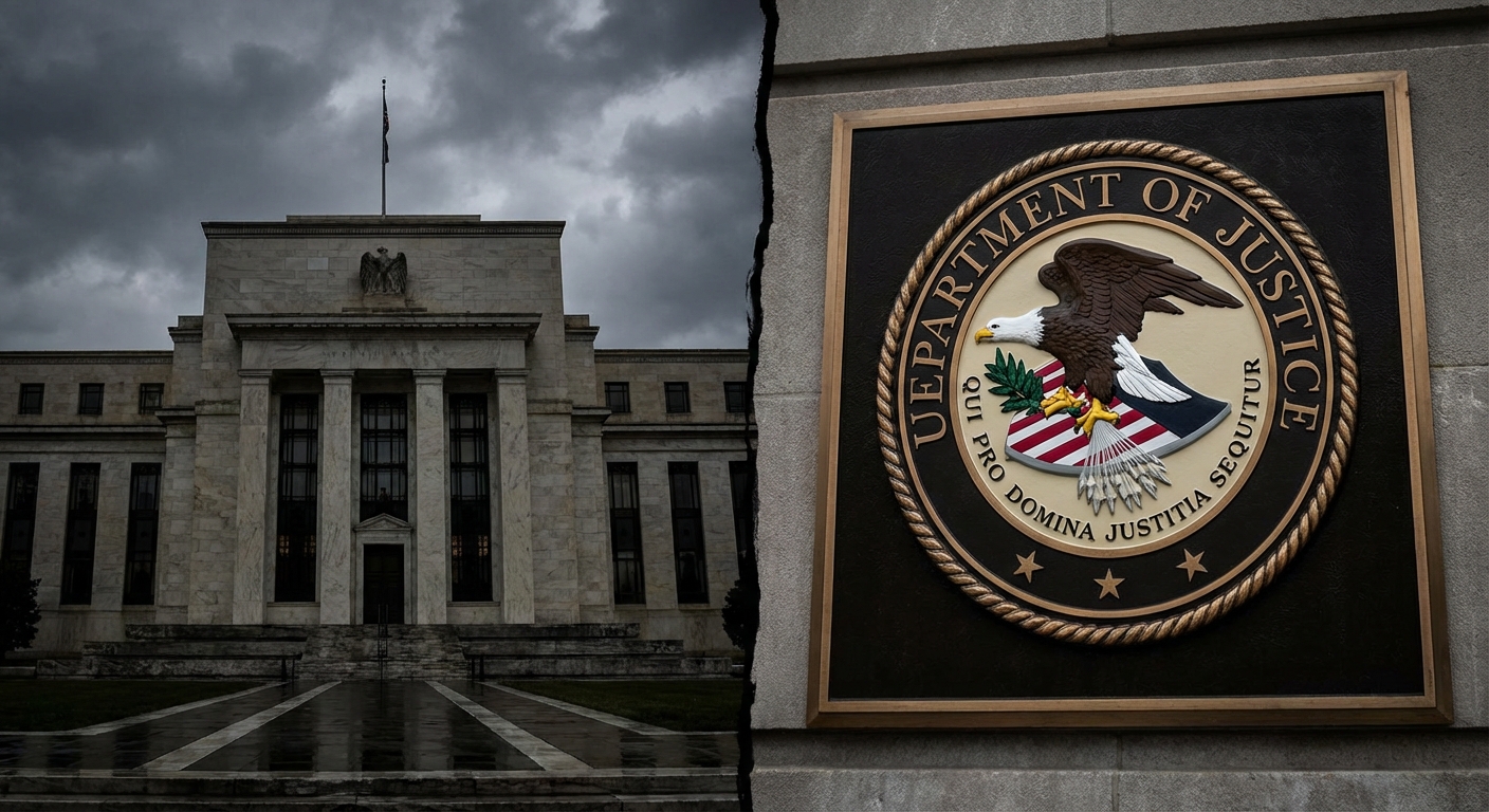 DOJ Probe of Fed Chair Powell Sparks Constitutional Crisis