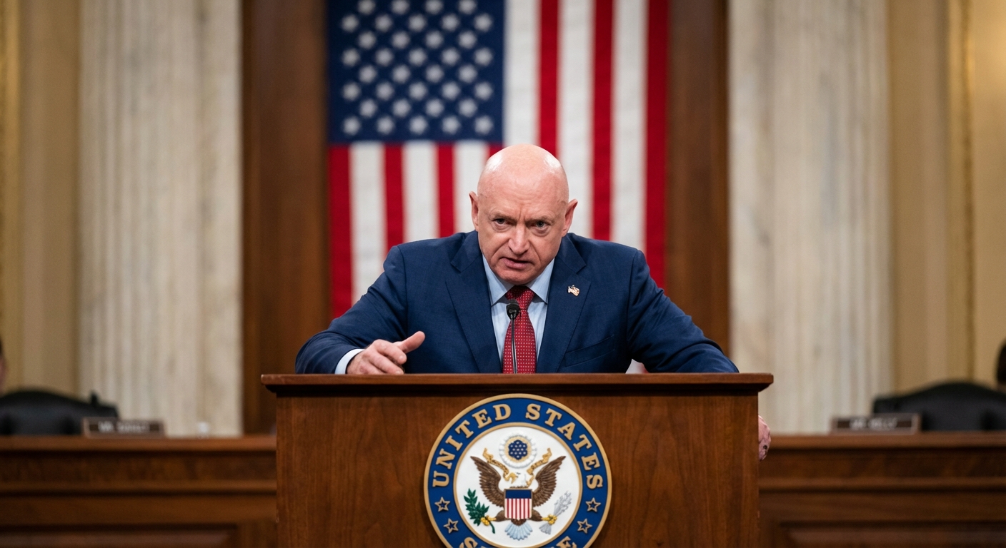 Senator Mark Kelly Sues Pentagon Over Free Speech Retaliation
